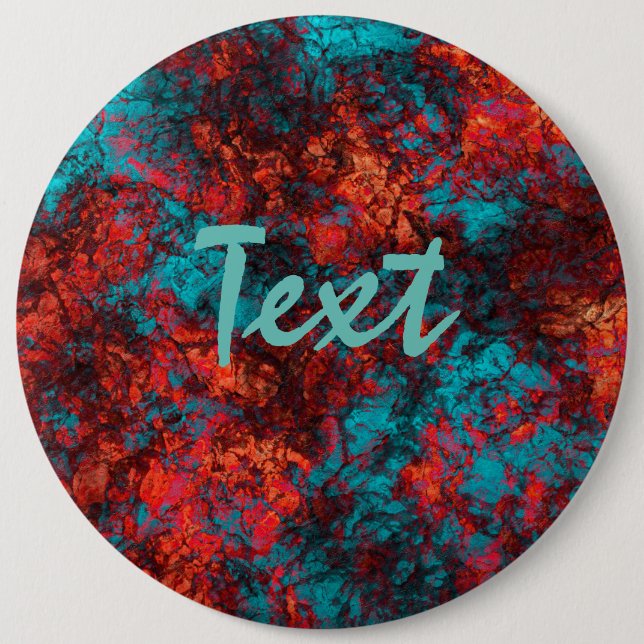 Dark red blue texture textured suede marble granit button (Front)