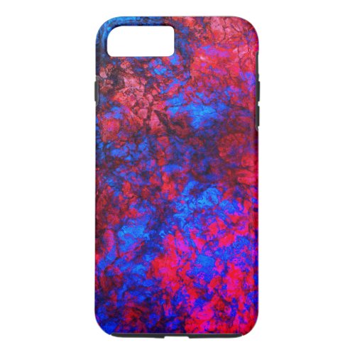 Dark red blue texture textured suede marble granit iPhone 8 plus7 plus case