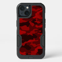 Dark Red Camouflage