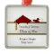 Dark Red Cap Graduation Ornament