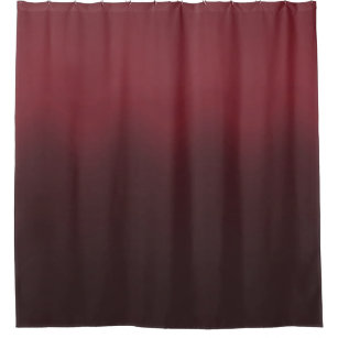 Plain Red Shower Curtains Zazzle