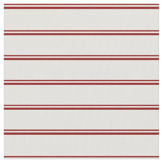Dark Red & Light Cyan Lines/Stripes Pattern Fabric (Close Up)