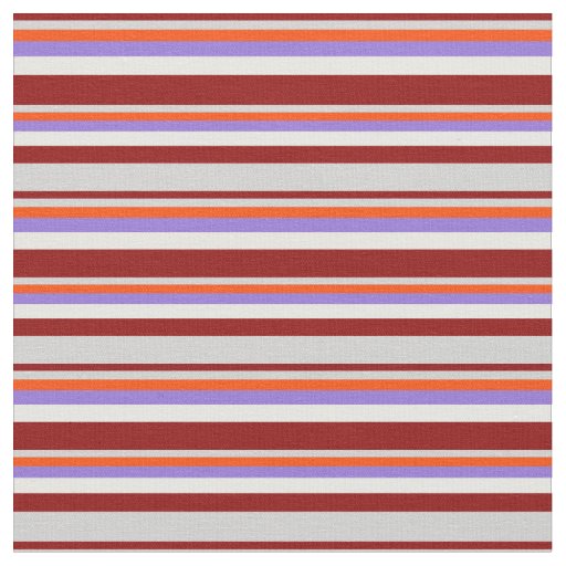 Dark Red, Light Grey, Red, Purple, and White Fabric