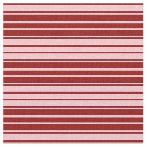 Dark Red & Pink Stripes Fabric