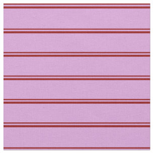 Dark Red & Plum Colored Lined/Striped Pattern Fabric
