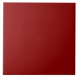 Dark Red solid color Ceramic Tile
