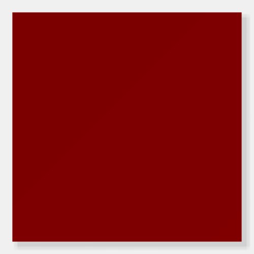  Dark Red solid color Foam Board