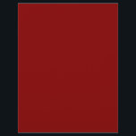Dark Red (solid color)  Letterhead<br><div class="desc">Dark Red (solid color)</div>