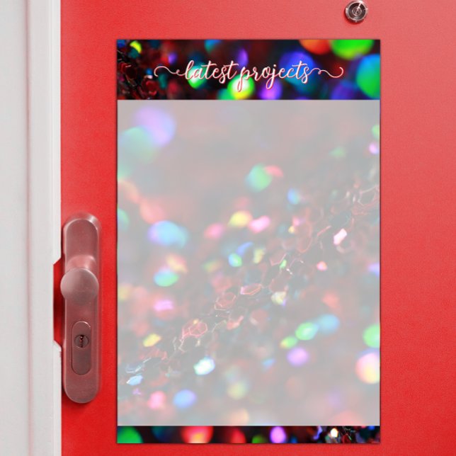 Dark Red Sparkling Magnetic Dry Erase Sheet (Creator Uploaded)