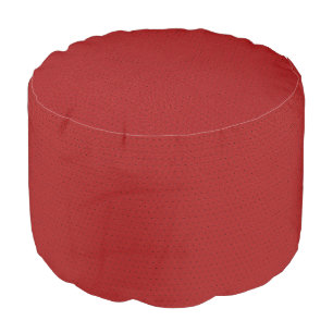 Dark Red Vintage Leather Texture Image Pouf