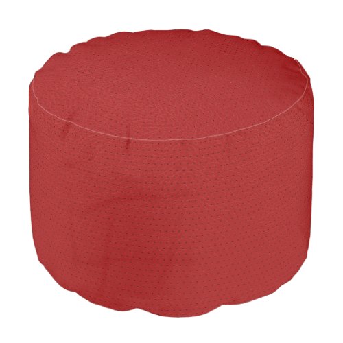 Dark Red Vintage Leather Texture Image Pouf