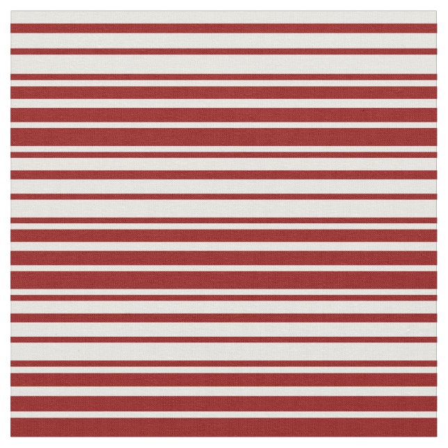 Dark Red & White Colored Pattern Fabric (Close Up)