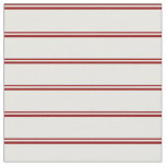 [ Thumbnail: Dark Red & White Pattern Fabric ]