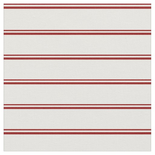 Dark Red & White Pattern Fabric