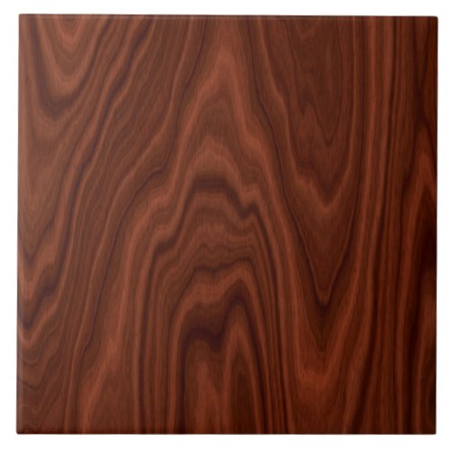 Dark Red Wood Texture Ceramic Tile