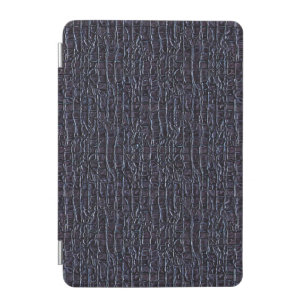 Dark Reptilian-Style Pattern Design iPad Mini Cover