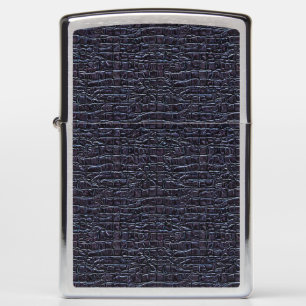 Dark Reptilian-Style Pattern Design Zippo Lighter
