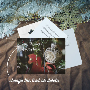 Dark retro Christmas tree Paperweight