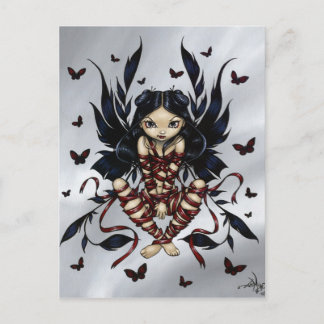 "Dark Ribbon Fairy" Postcard