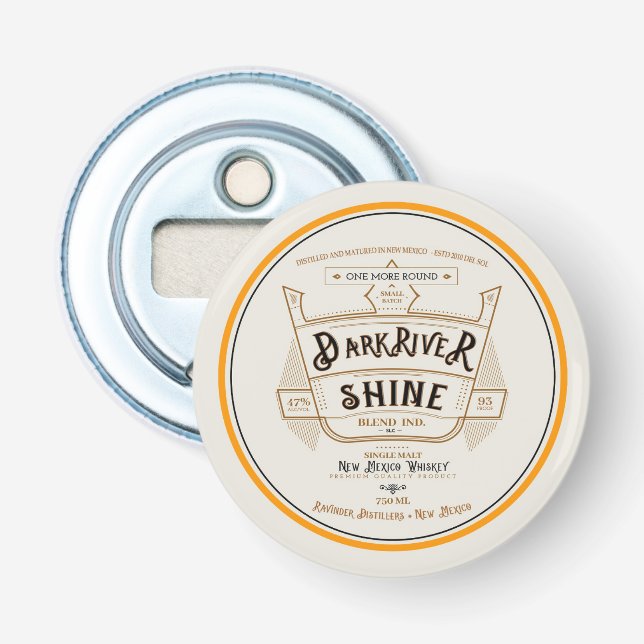 Dark River Shine Sunshine Vicram Button Can Opener (Front)