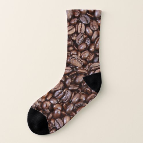 Dark Roasted Columbian Coffee Beans Socks