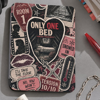 Dark Romance Book Trope Collage Kindle Case