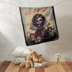 Dark Romance_ Dark Princess Baby Blanket