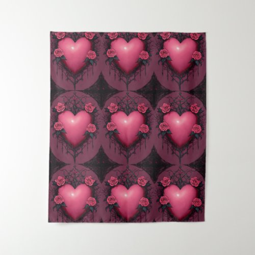  Dark Romance Heart  Thorns Tapestry