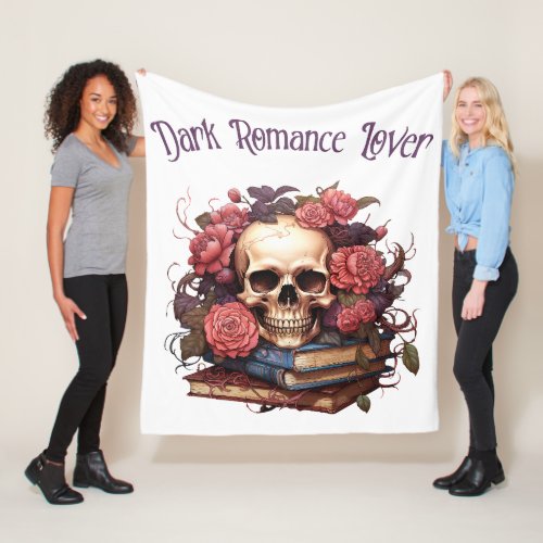 Dark Romance Lover Fleece Blanket