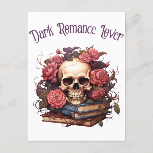 Dark Romance Lover Postcard