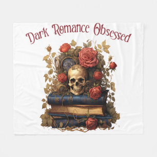 Dark Romance Obsessed Fleece Blanket