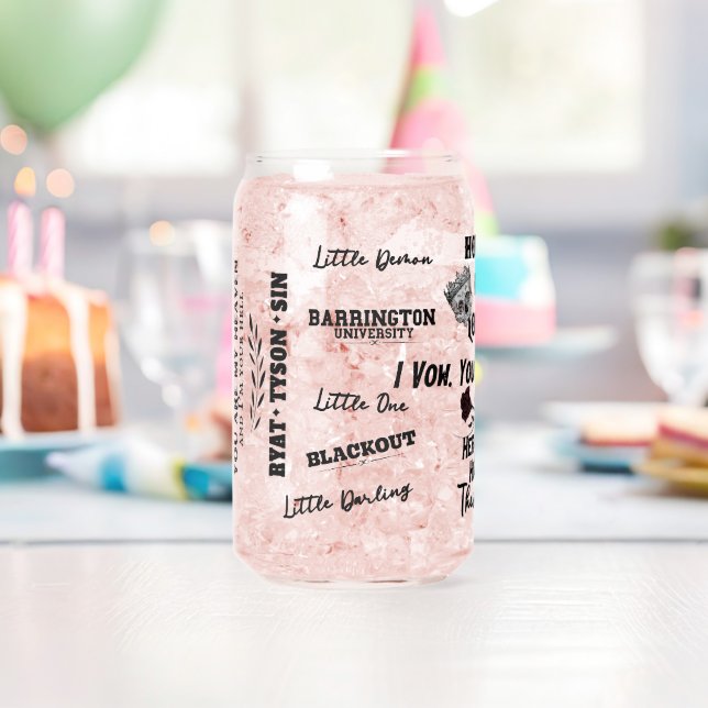 Dark Romance Reader Glass Can I Vow You Vow We Vow (Insitu (Birthday))