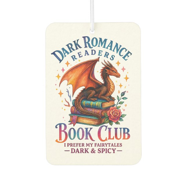 Dark Romance Readers....  Air Freshener (Front)