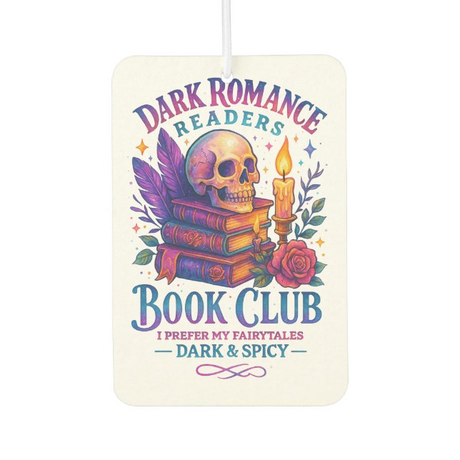 Dark Romance Readers....  Air Freshener (Front)