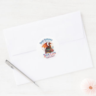 Dark Romance Readers....  Classic Round Sticker