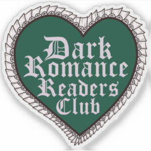 Dark Romance Readers Club Sticker