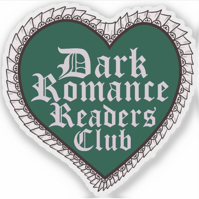 Dark Romance Readers Club Sticker (Front)