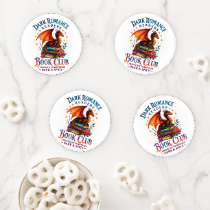 Dark Romance Readers.... Coaster Set