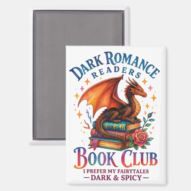 Dark Romance Readers....  Magnet (Front/Back)