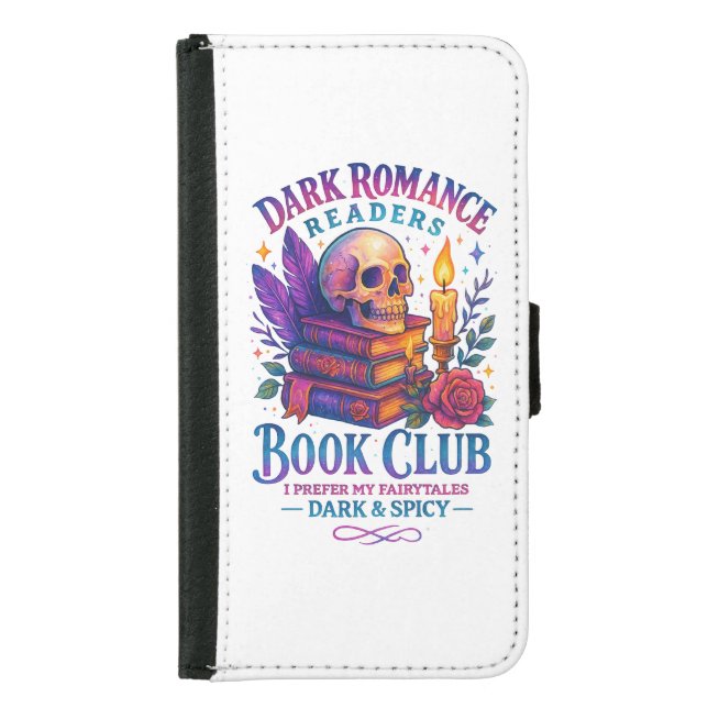 Dark Romance Readers....  Samsung Galaxy Wallet Case (Front)