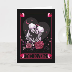 Dark Romantic Valloween Valentine Card