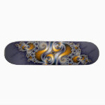 Dark Rose - Mandelbrot Fractal Skateboard Deck