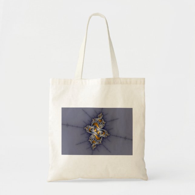Dark Rose - Mandelbrot Fractal Tote Bag (Front)