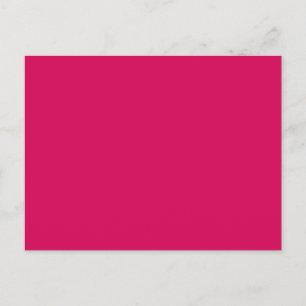 DARK ROSE PINK (solid color) ~ Postcard