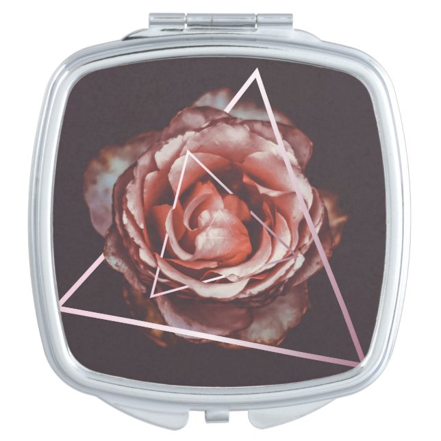 Dark rose vanity mirror (Front)
