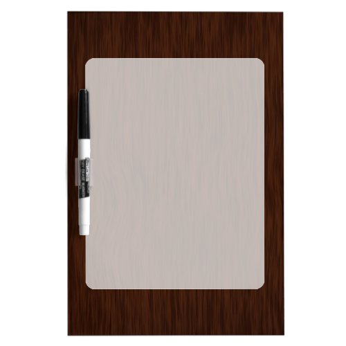 Dark Rough Wood Grain Background Dry Erase Board