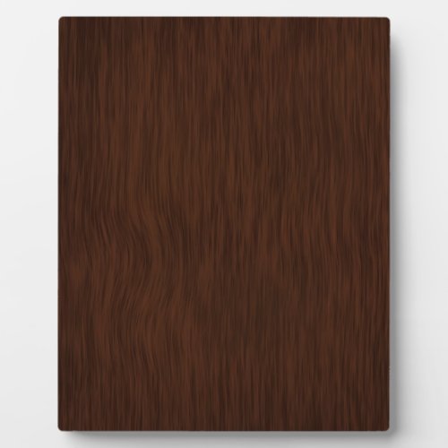 Dark Rough Wood Grain Background Plaque