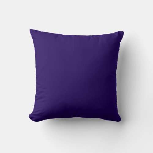 dark royal purple blue  pillow