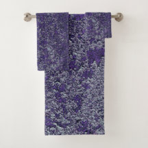 Dark Royal Purple Rusted Metal Texture Abstract