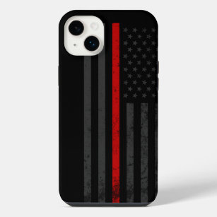 Black Red Line iPhone Cases & Covers | Zazzle